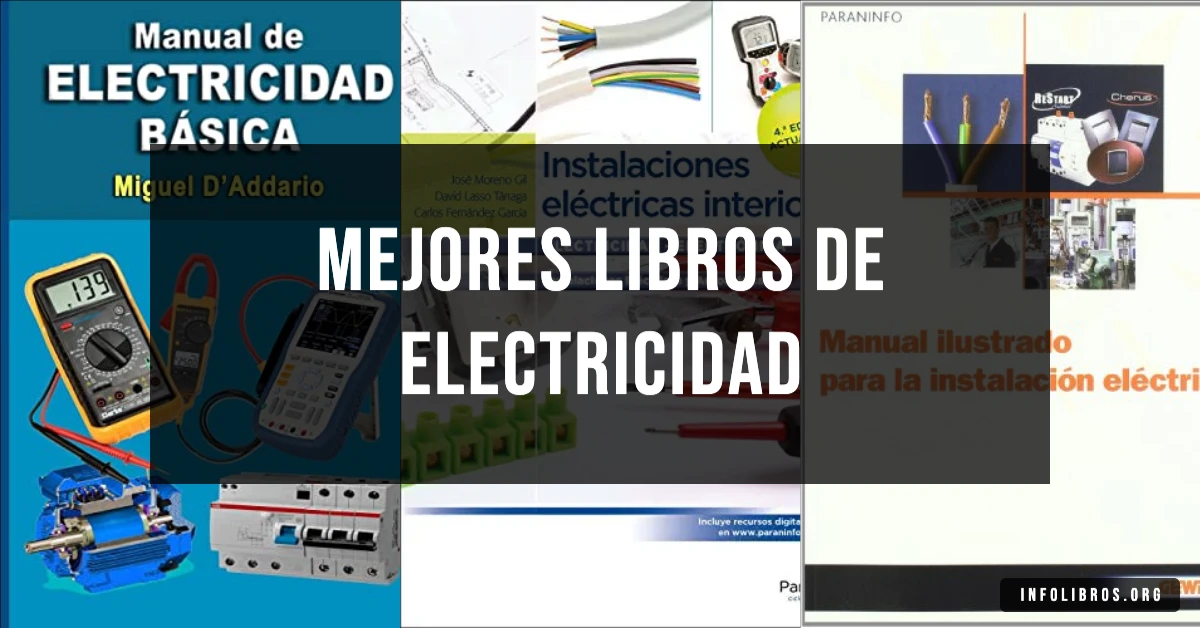 5 libros de electricidad recomendados para estudiantes.
