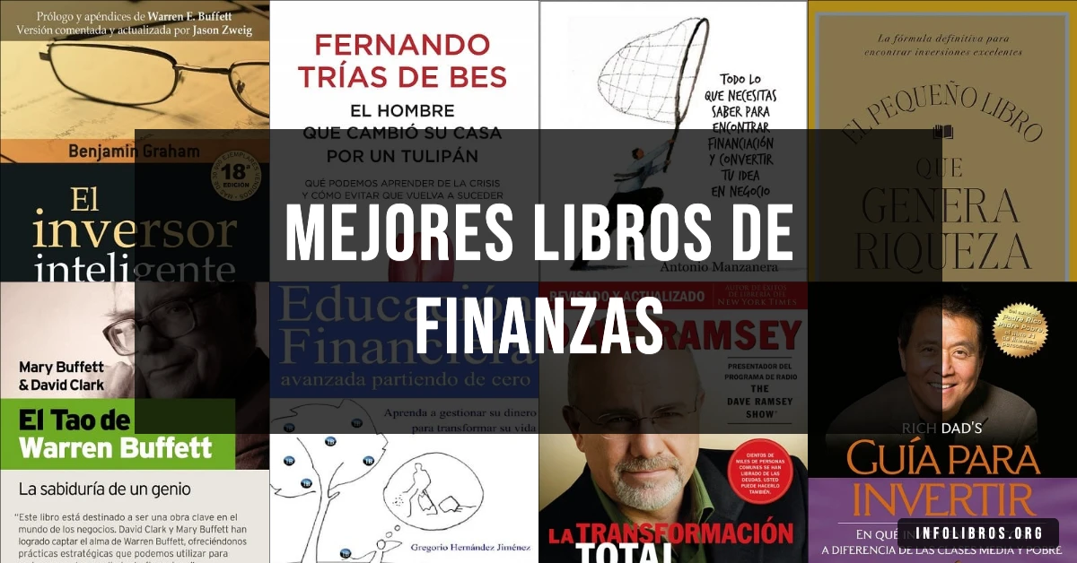 10 libros de finanzas recomendados para manejar mejor tu dinero.