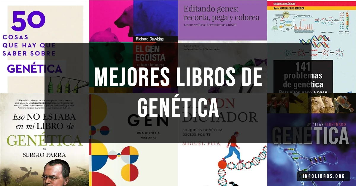 10 libros de genética recomendados para entender la herencia biológica.