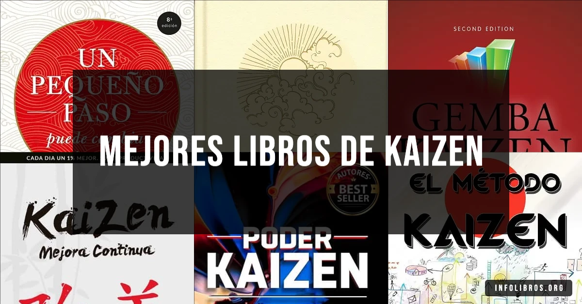 7 libros de kaizen recomendados para la mejora continua.
