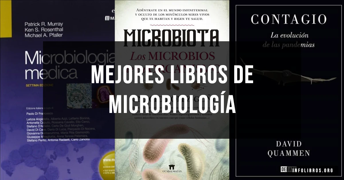5 libros de microbiología recomendados para estudiantes de ciencias.