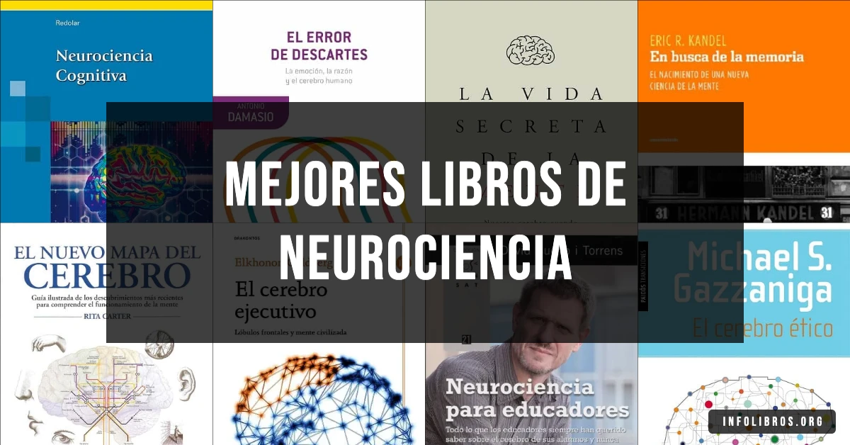10 libros de neurociencia recomendados para entender el cerebro.