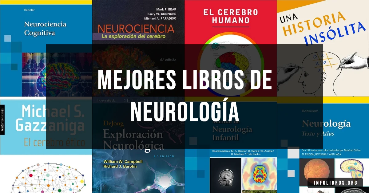 20 libros de neurología recomendados para profesionales de la salud.