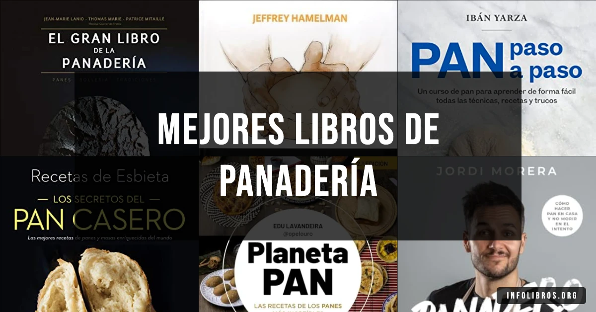 7 libros de panadería recomendados para hornear como profesional.