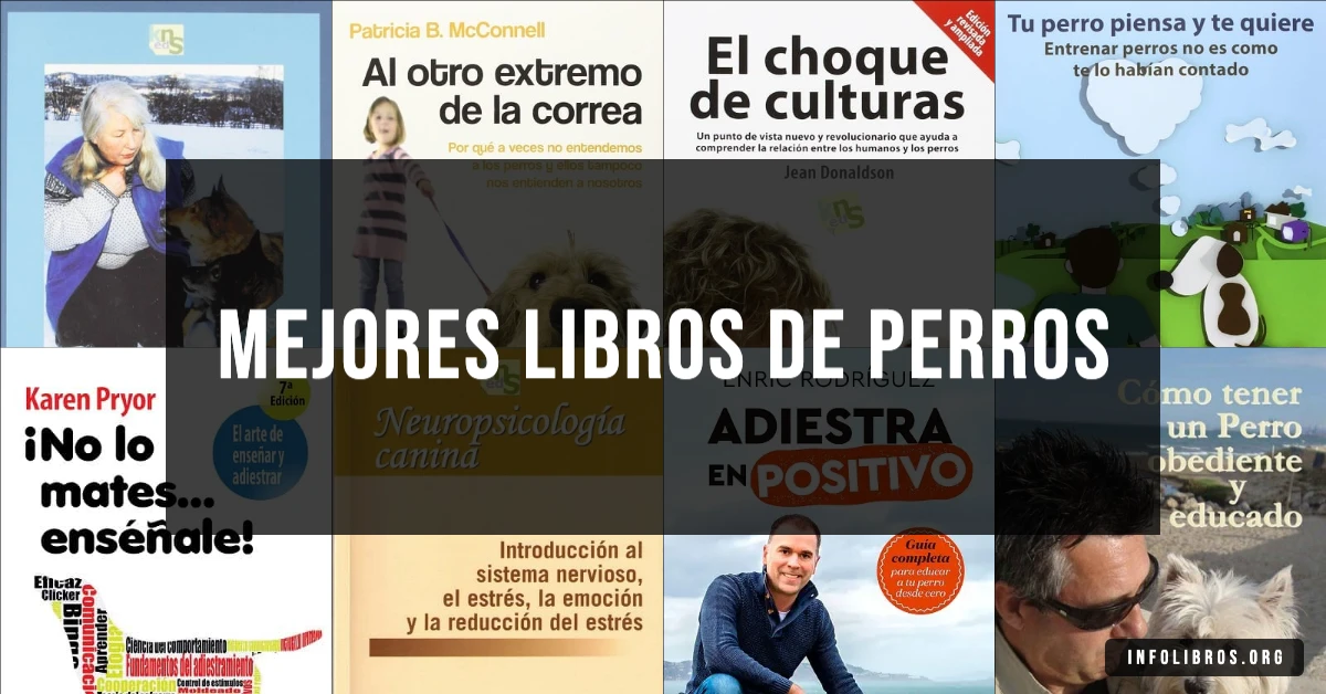 25 libros de perros recomendados para amantes de los canes.
