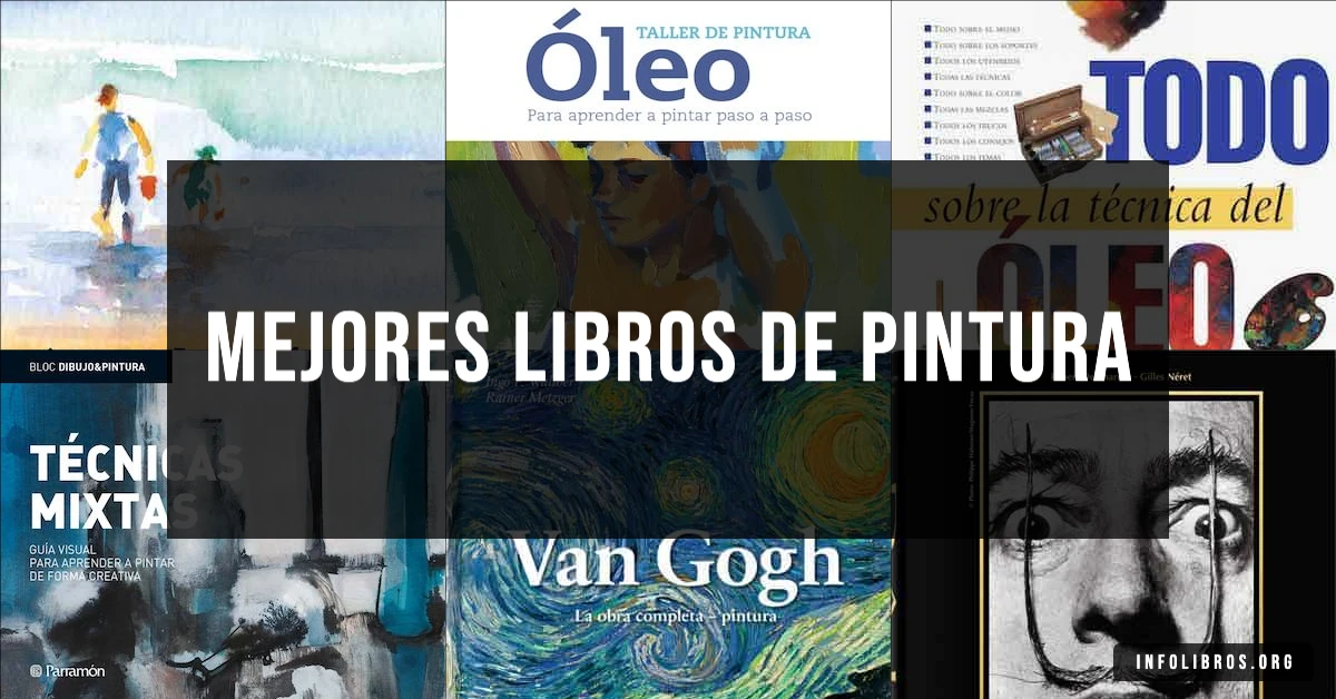 7 libros de pintura recomendados para artistas y aficionados.