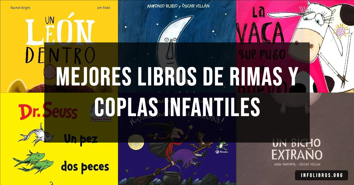 7 libros de rimas y coplas infantiles recomendados para niños.