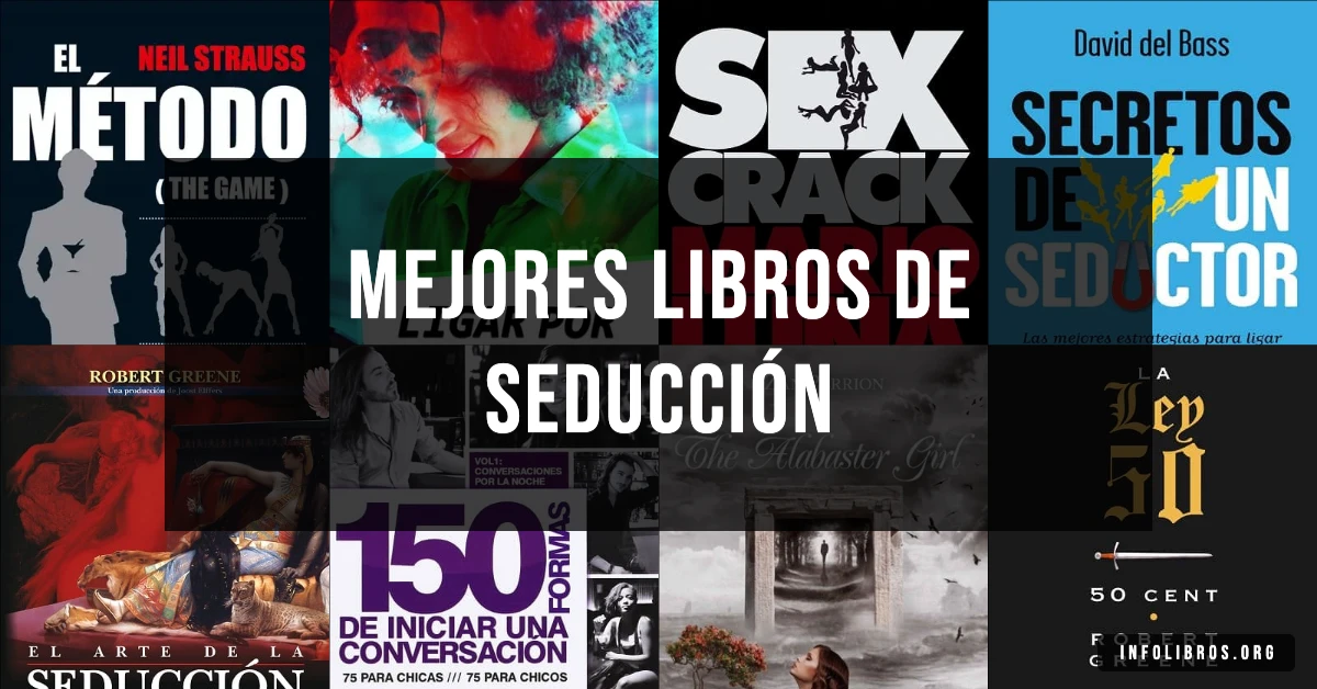 25 libros de seducción recomendados para mejorar tus relaciones.