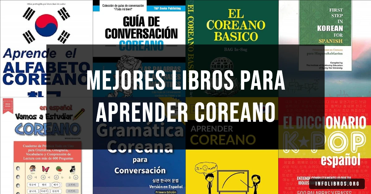 9 libros recomendados para aprender coreano.