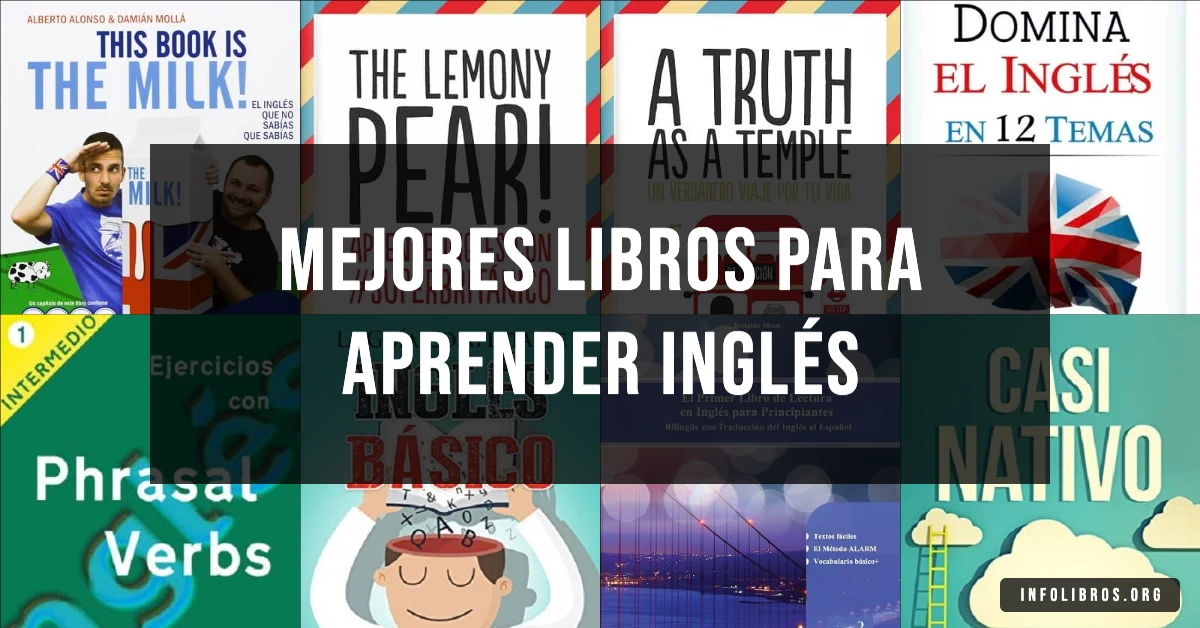 25 libros recomendados para aprender inglés.