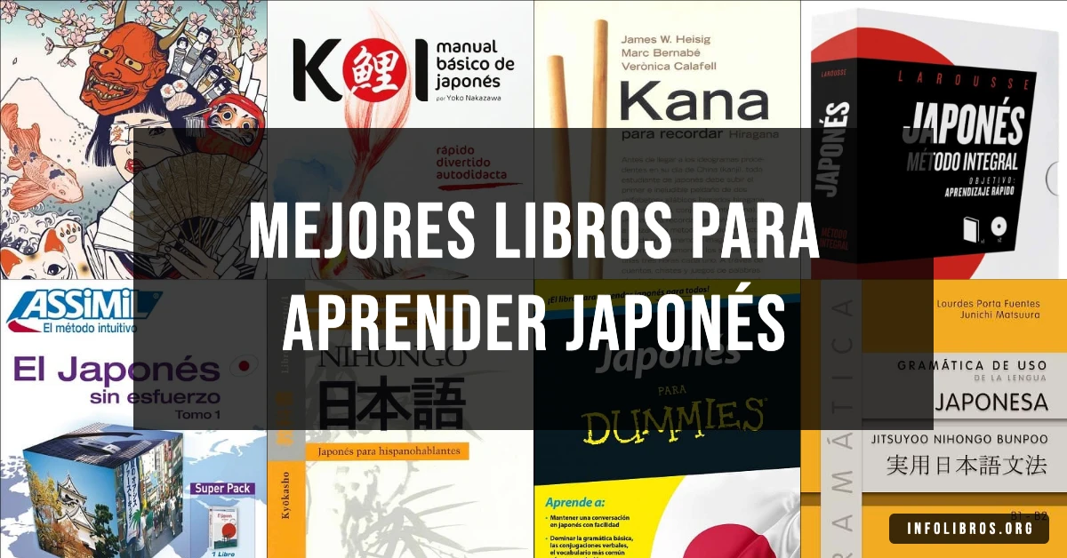 10 libros recomendados para aprender japonés.