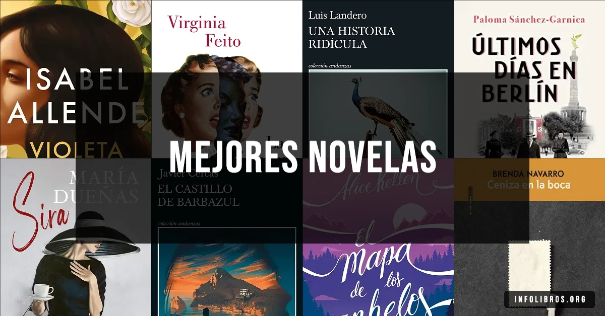 Selección de 20 novelas recomendadas para todo lector.