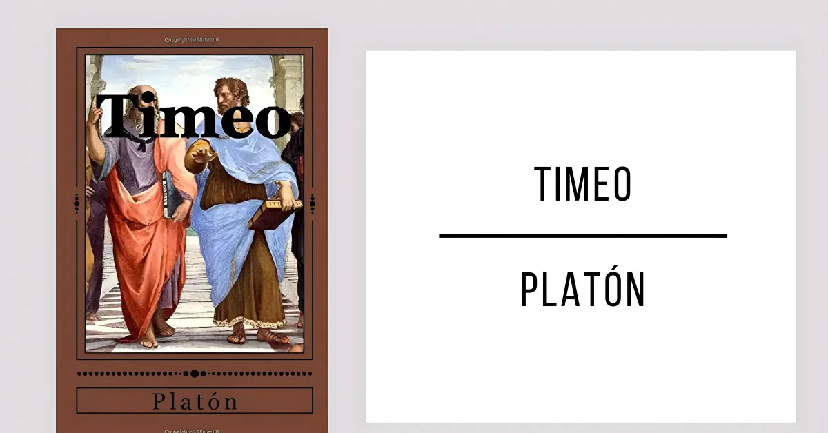 Timeo de Platón disponible en PDF gratis.