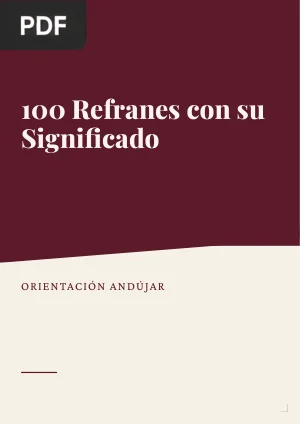 100 Refranes con su Significado