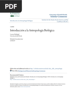 Introducción a la Antropología Biológica
