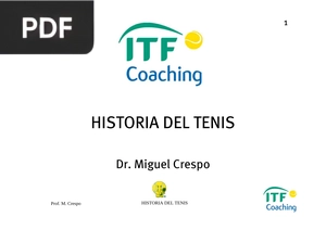 Historia del Tenis (presentación)