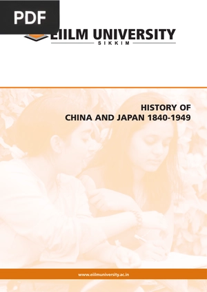 History of China and Japan (Inglés)