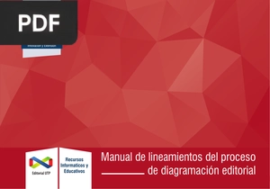 Manual de lineamientos del proceso de diagramación editorial