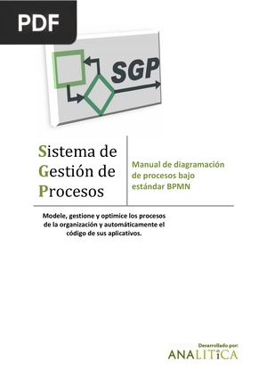 Manual de diagramación de procesos bajo estándar BPMN