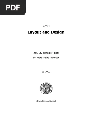 Layout and Design (Inglés)