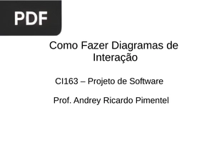 Como Fazer Diagramas de Interação (Portugués) (Presentación)