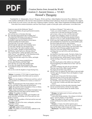 Theogony (Inglés)