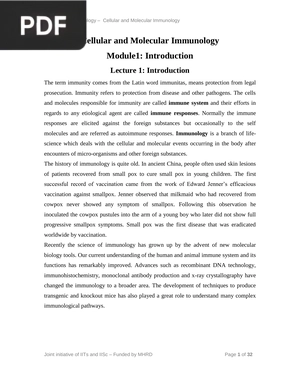 Cellular and Molecular Immunology (Inglés)