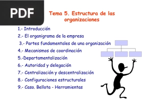 Estructura de las organizaciones (Presentación)