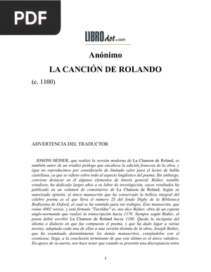 La canción de Rolando