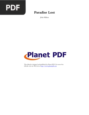 Paradise Lost (Inglés)