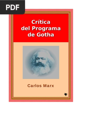 Crítica del Programa de Gotha