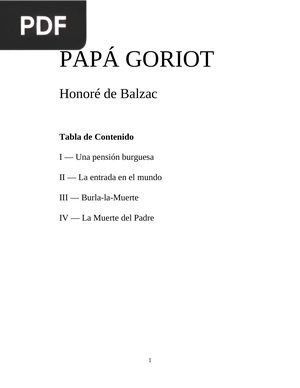 Papá Goriot