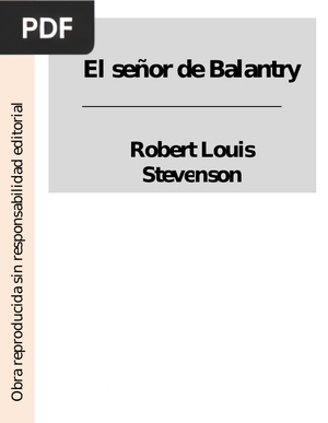 El señor de Ballantrae