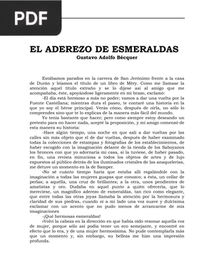 El Aderezo de Esmeraldas