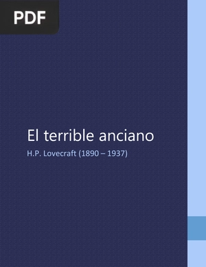 El terrible anciano