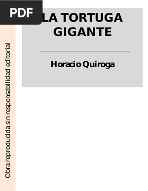 La tortuga gigante