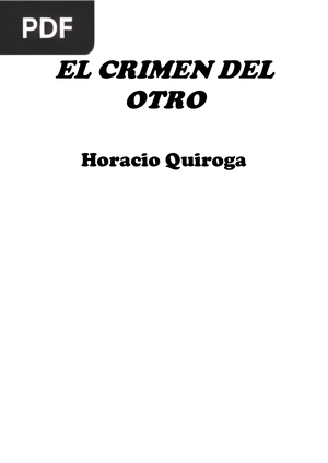 El crimen del otro
