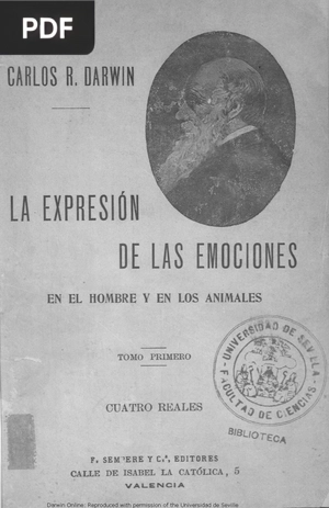 La expresión de las emociones en el hombre y en los animales