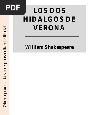 Los dos hidalgos de Verona