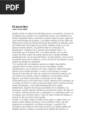 El joven rey