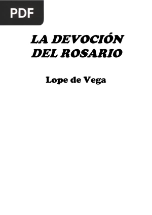 La Devoción del Rosario