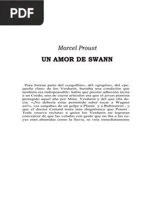 Un amor de Swann