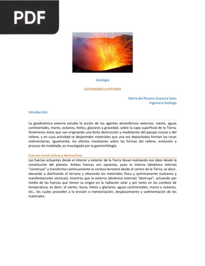 Geodinámica Externa