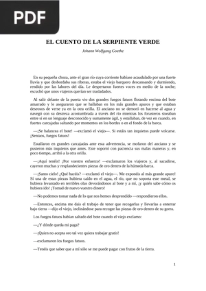 El cuento de la serpiente