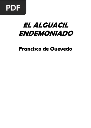 El alguacil endemoniado