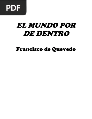 El mundo por de dentro