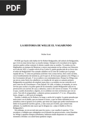 La historia de Willie el Vagabundo