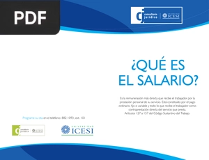 ¿Qué es el salario? (Artículo)