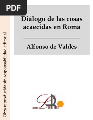 Diálogo de las cosas acaecidas en Roma