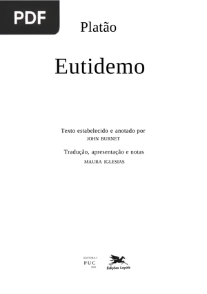 Eutidemo (Portugués)